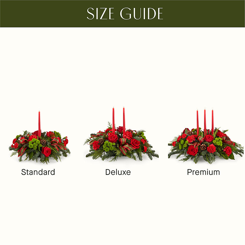 By the Candlelight Centerpiece – United Floral Svc Inc, Philadelphia PA
