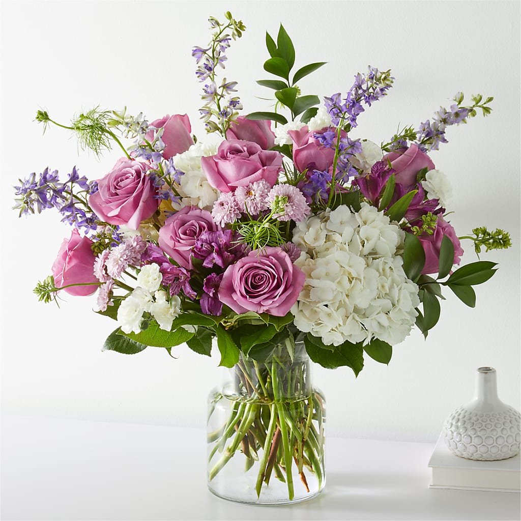 Violet Caress Bouquet – United Floral Svc Inc, Philadelphia PA