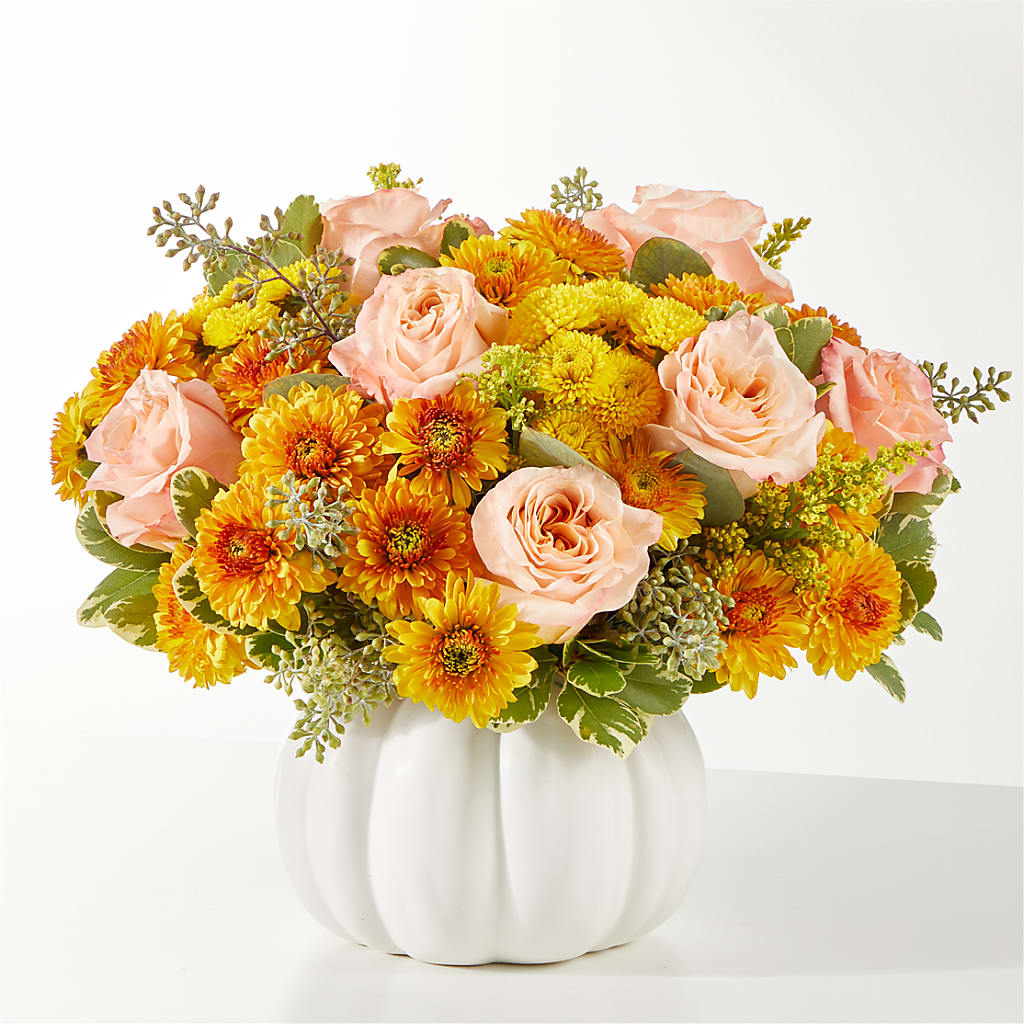 Peachy Pumpkin – United Floral Svc Inc, Philadelphia PA