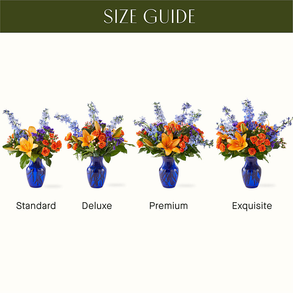 Radiant Citrus Bouquet – United Floral Svc Inc, Philadelphia PA