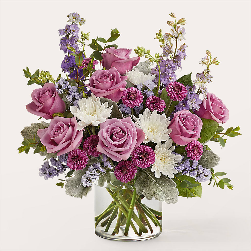 Violet Frost Bouquet – United Floral Svc Inc, Philadelphia PA