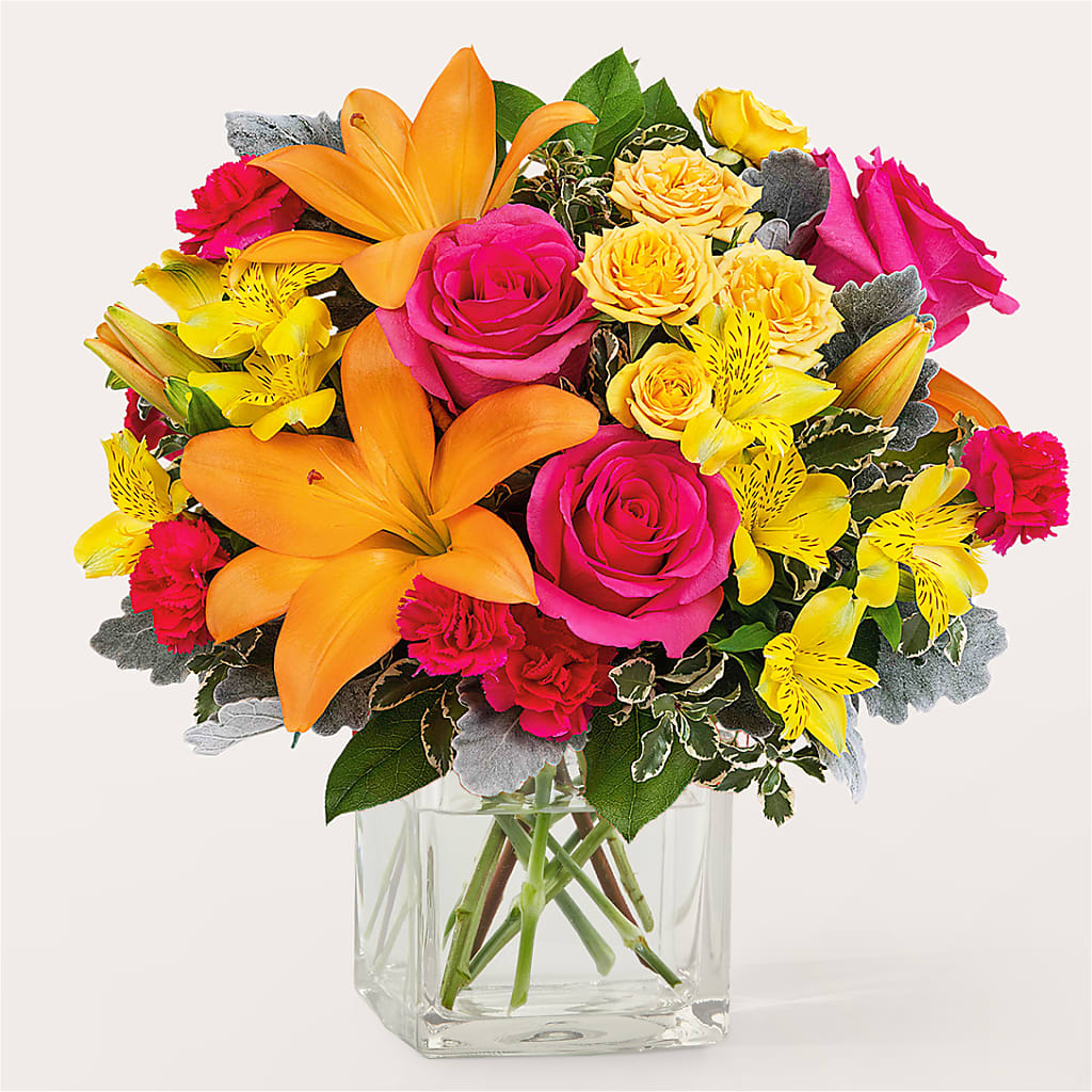 To the Tropics Bouquet – United Floral Svc Inc, Philadelphia PA