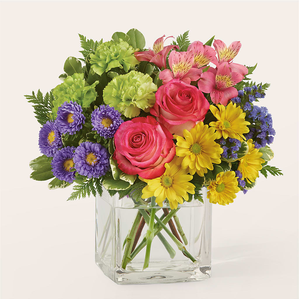 Candy Jar Bouquet – United Floral Svc Inc, Philadelphia PA