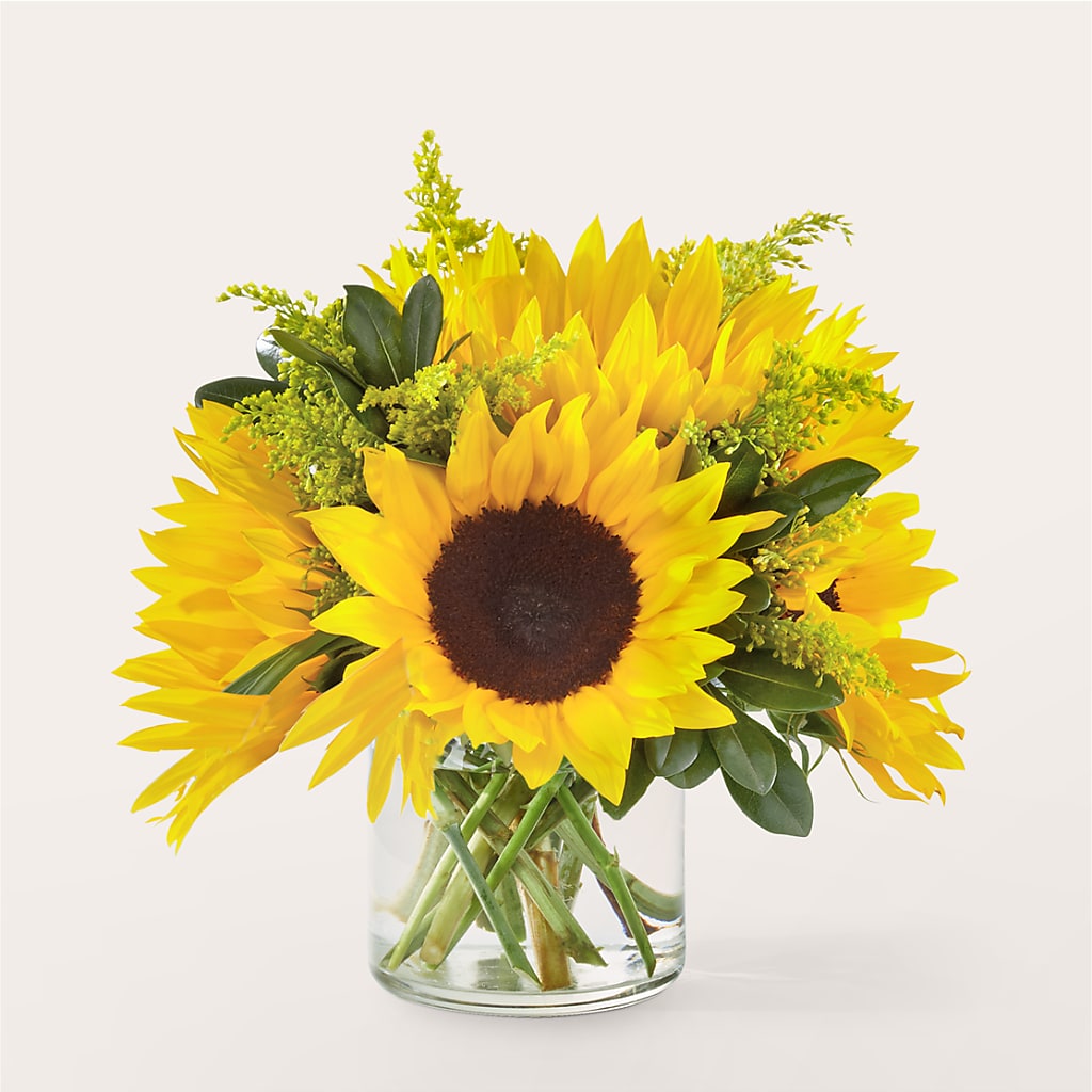 Beaming Sunflower Bouquet – United Floral Svc Inc, Philadelphia PA