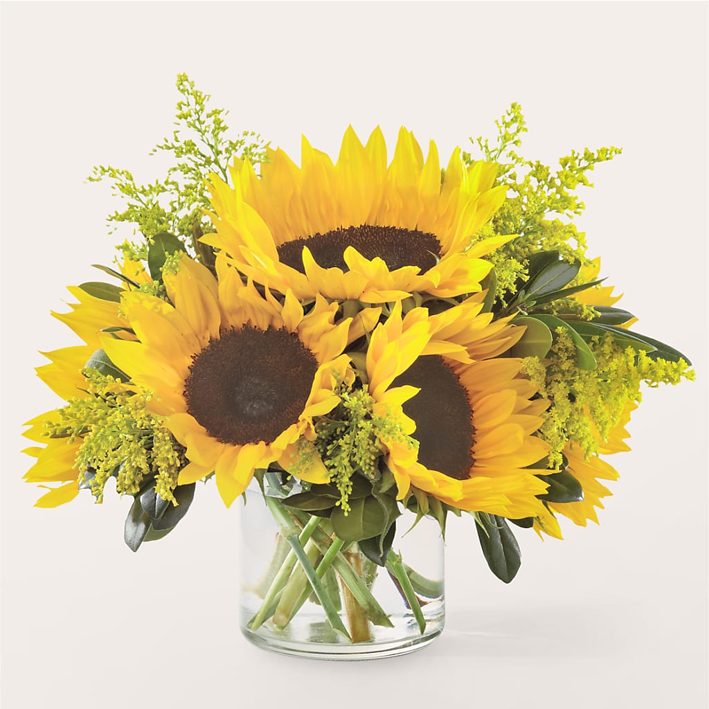 Beaming Sunflower Bouquet – United Floral Svc Inc, Philadelphia PA