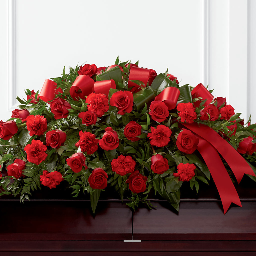 Tribute of Life Casket Spray – United Floral Svc Inc, Philadelphia PA