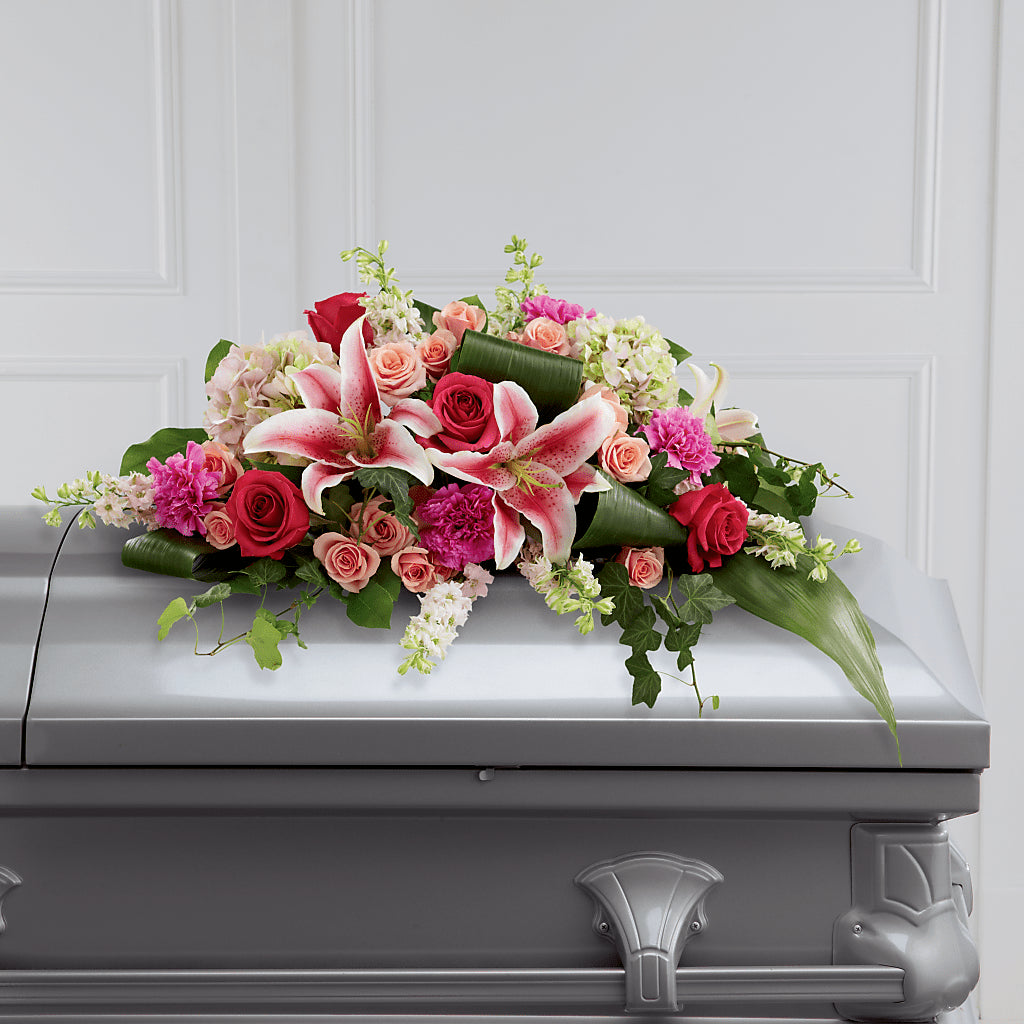 Splendid Grace Casket Spray – United Floral Svc Inc, Philadelphia PA