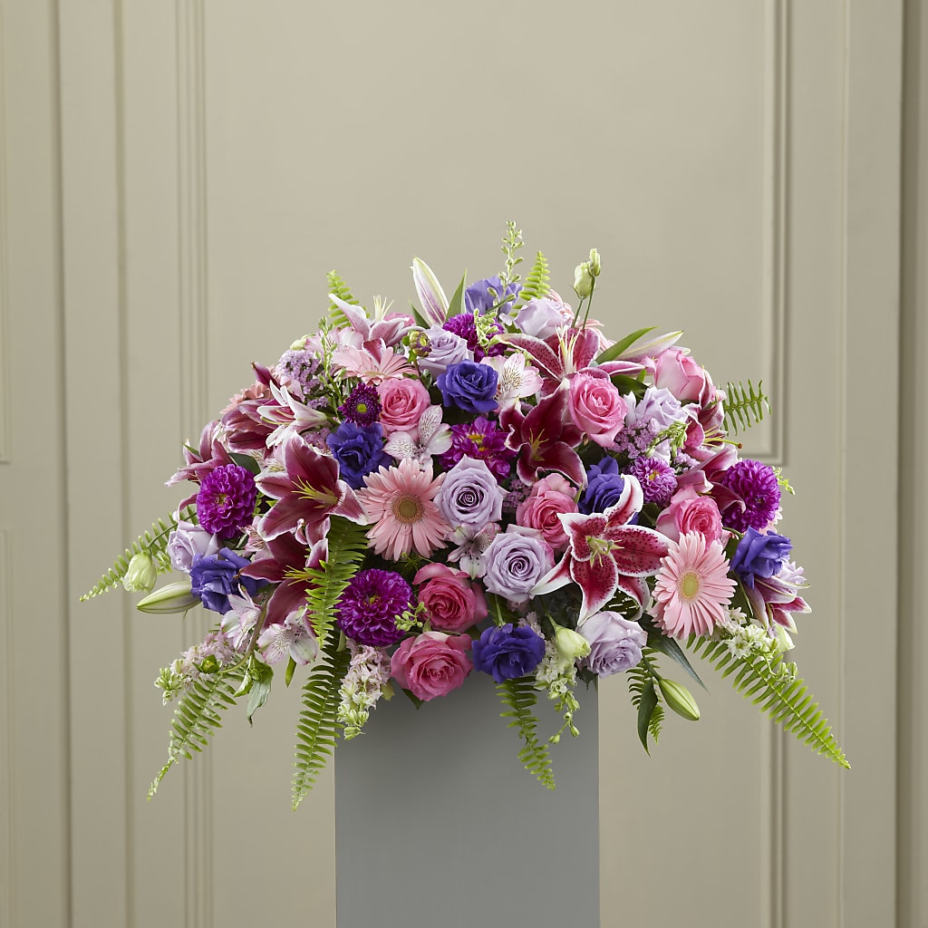 Fare Thee Well Pedestal – United Floral Svc Inc, Philadelphia PA