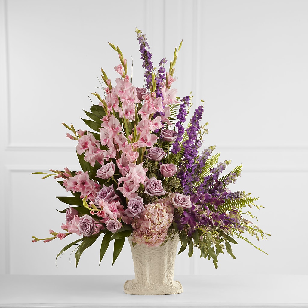 Flowing Garden Arrangement – United Floral Svc Inc, Philadelphia PA