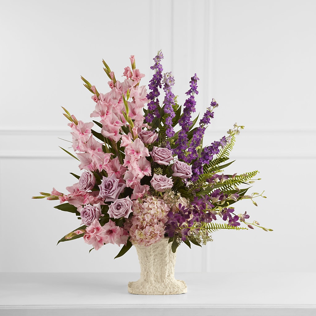 Flowing Garden Arrangement – United Floral Svc Inc, Philadelphia PA