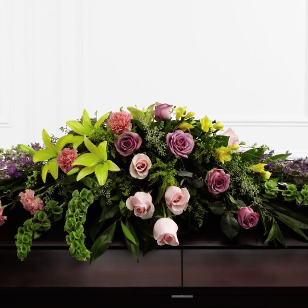 Forever Beloved Casket Spray – United Floral Svc Inc, Philadelphia PA