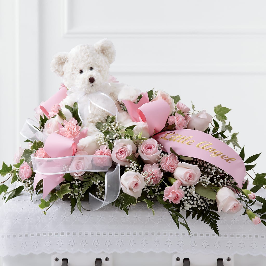 Touch of Sympathy Casket Spray – United Floral Svc Inc, Philadelphia PA