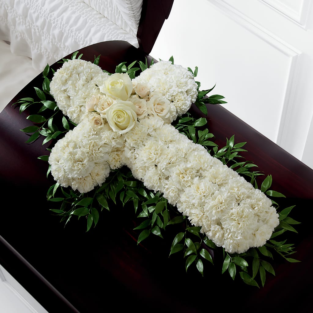 Peaceful Memories Casket Spray (Standard) – United Floral Svc Inc, Philadelphia PA