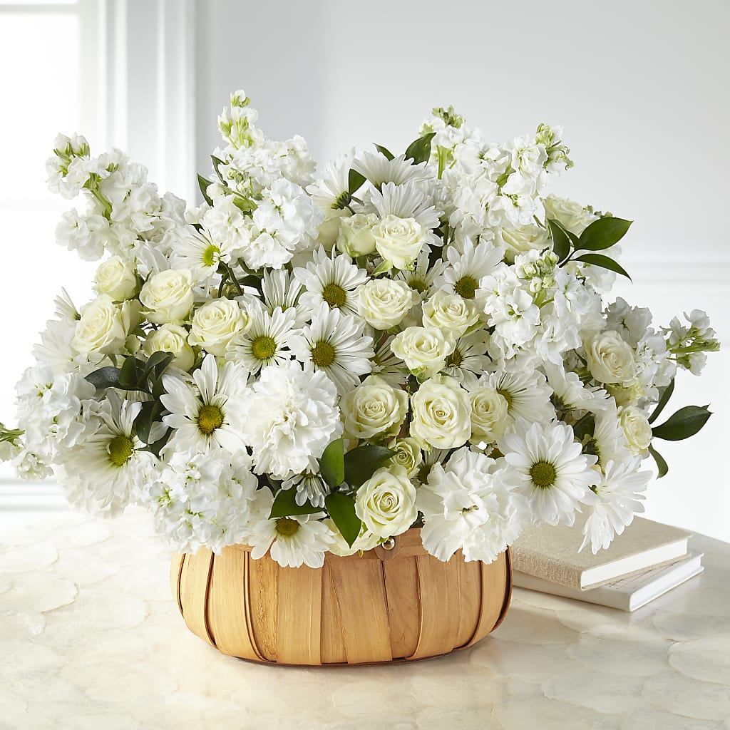 Graceful Garden Basket – United Floral Svc Inc, Philadelphia PA