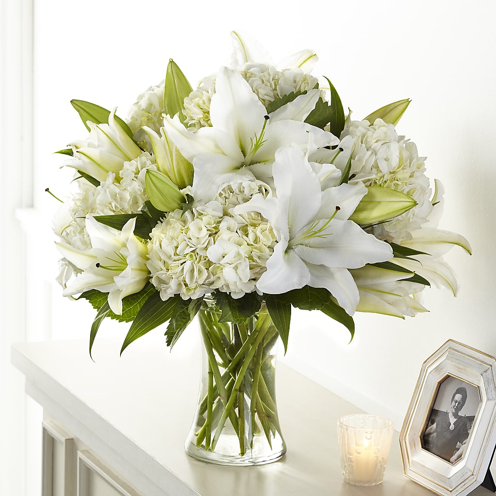 Compassionate Lily Bouquet – United Floral Svc Inc, Philadelphia PA