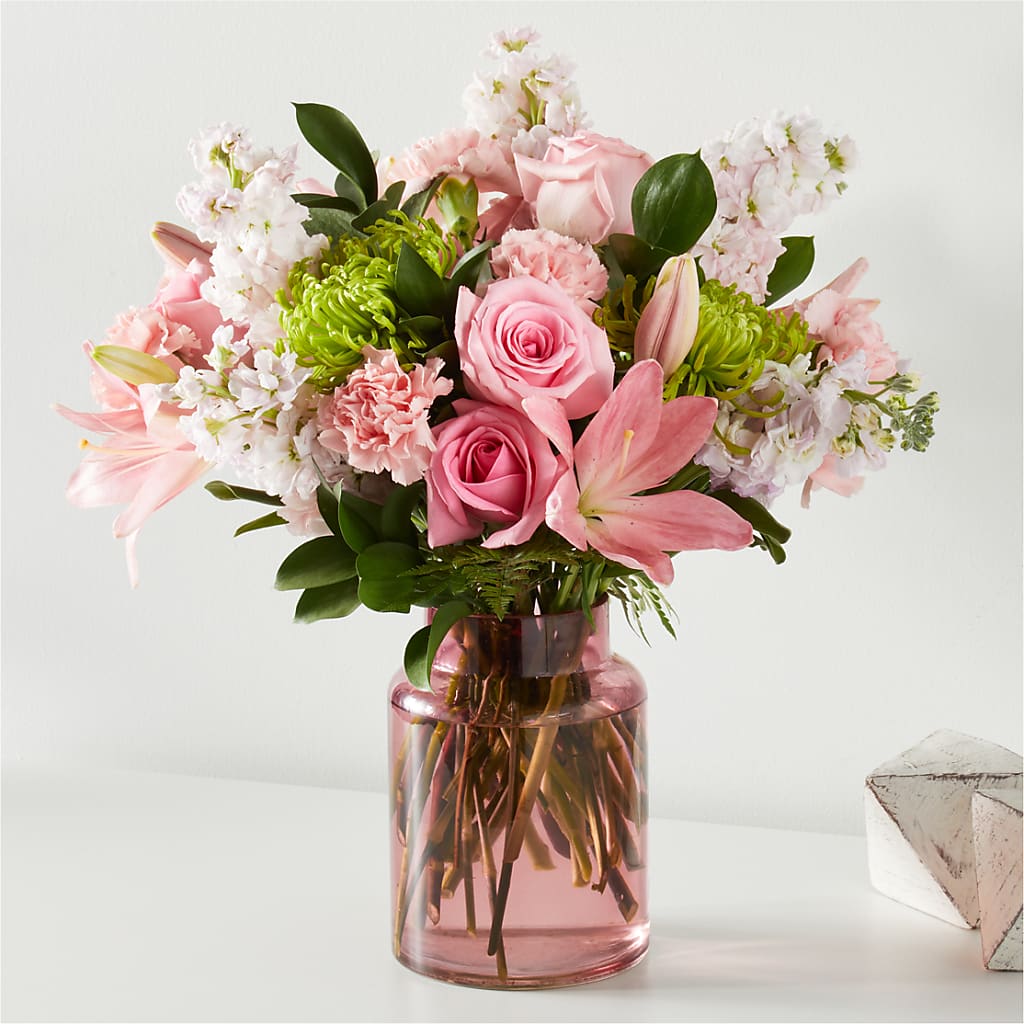 Pretty in Pink Bouquet – United Floral Svc Inc, Philadelphia PA