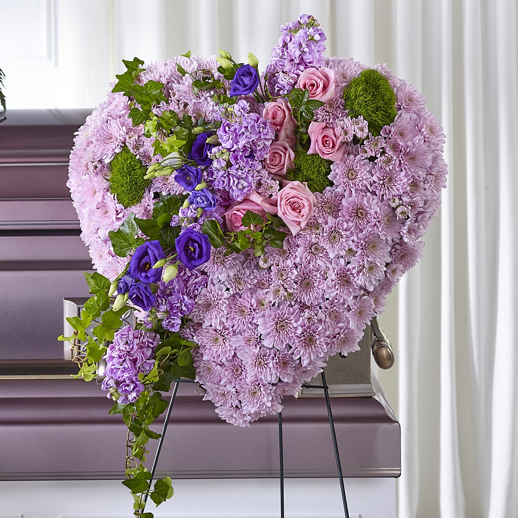 Treasured Love Standing Heart – United Floral Svc Inc, Philadelphia PA
