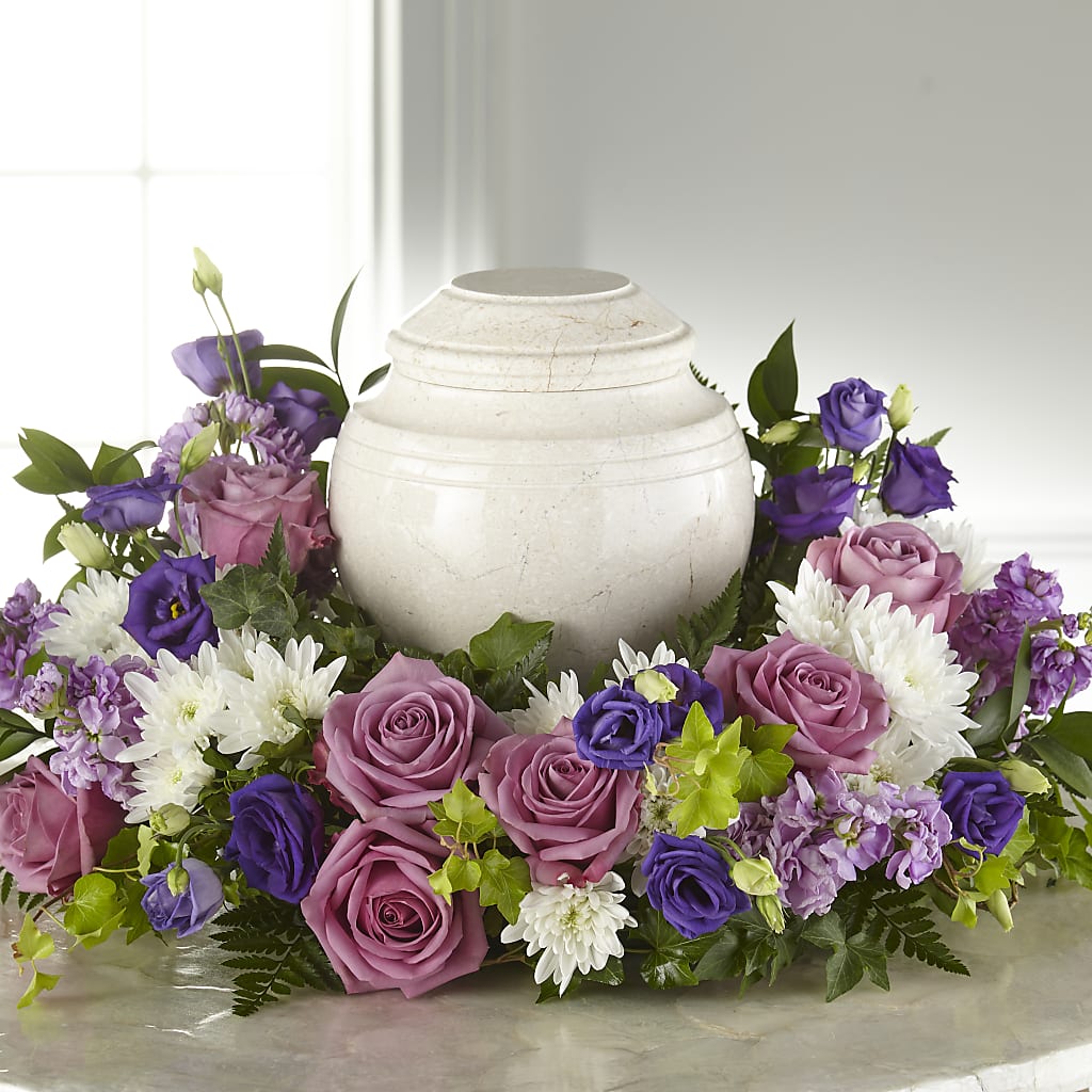 Blooming Sympathy Cremation Adornment – United Floral Svc Inc, Philadelphia PA
