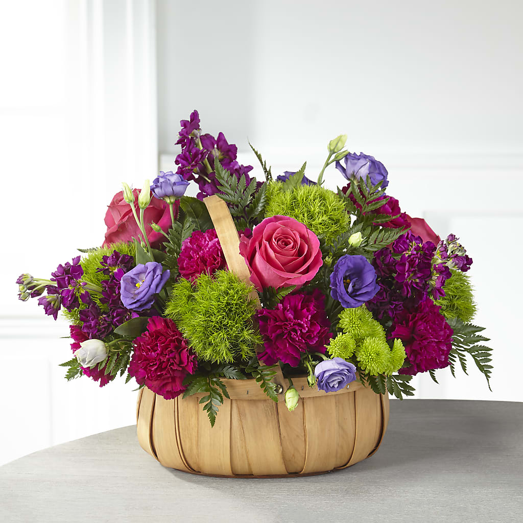 Serene Sanctuary Basket – United Floral Svc Inc, Philadelphia PA