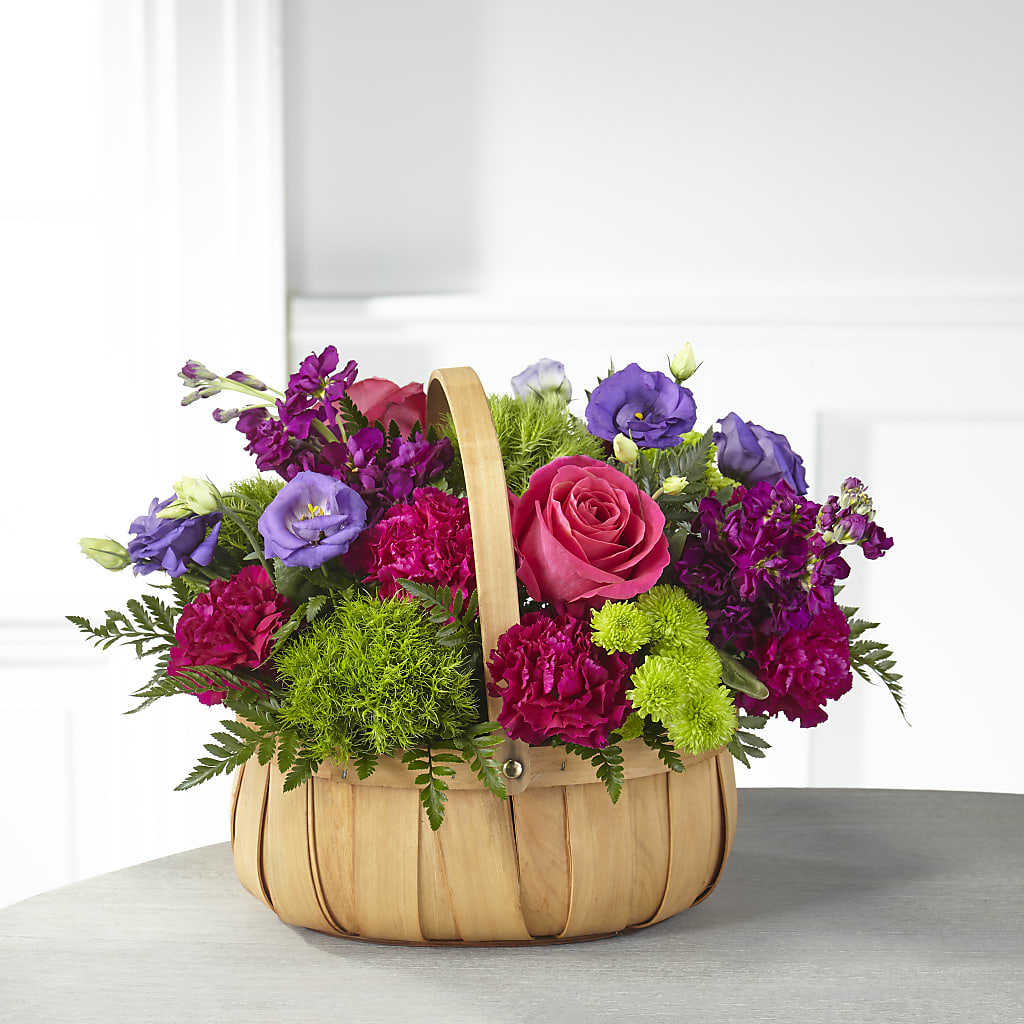 Serene Sanctuary Basket – United Floral Svc Inc, Philadelphia PA