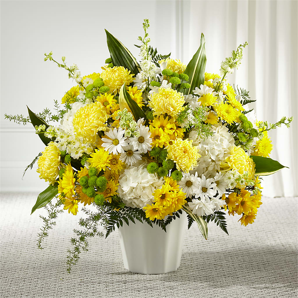 Unity & Grace Floor Basket – United Floral Svc Inc, Philadelphia PA