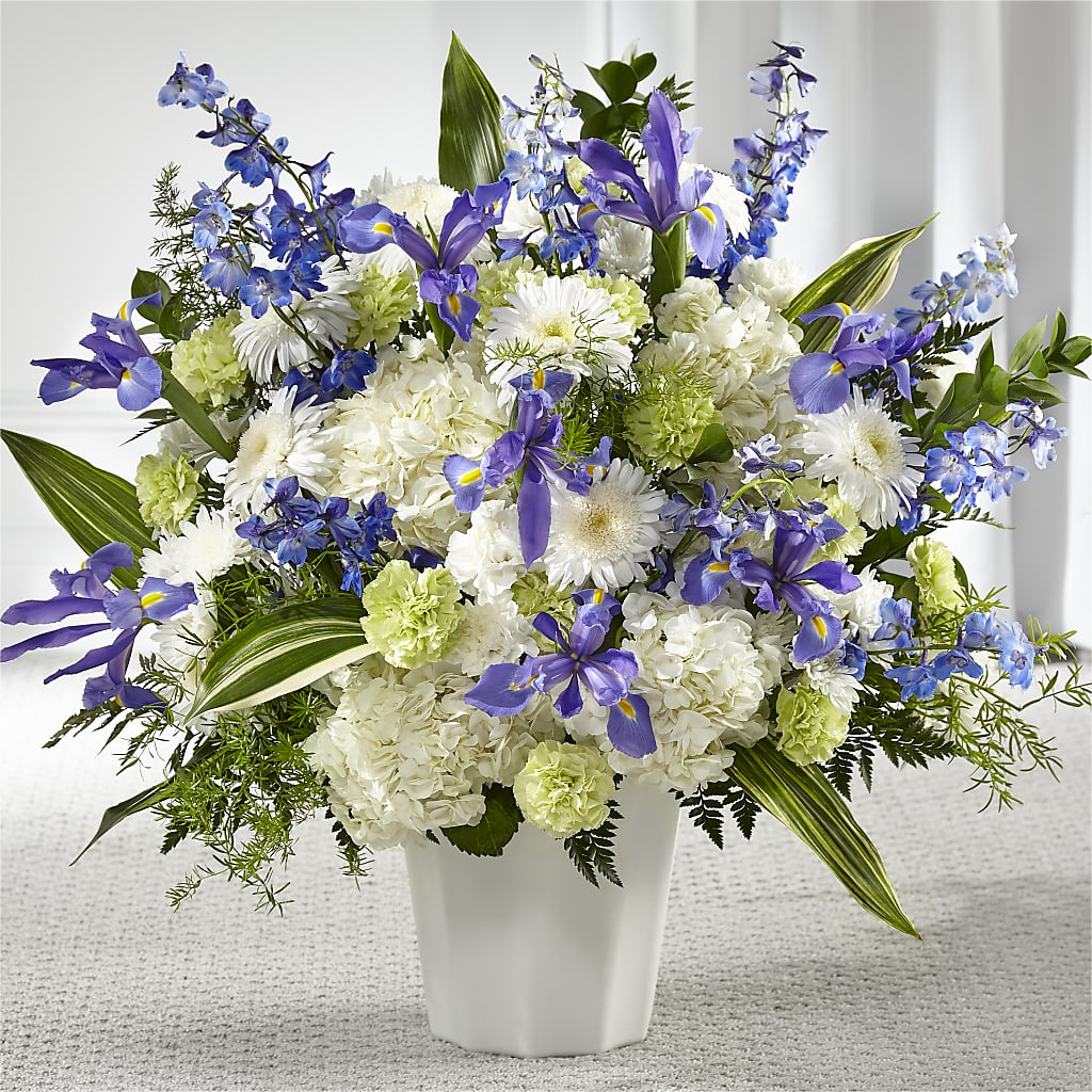 Soft Serenity Floor Basket – United Floral Svc Inc, Philadelphia PA