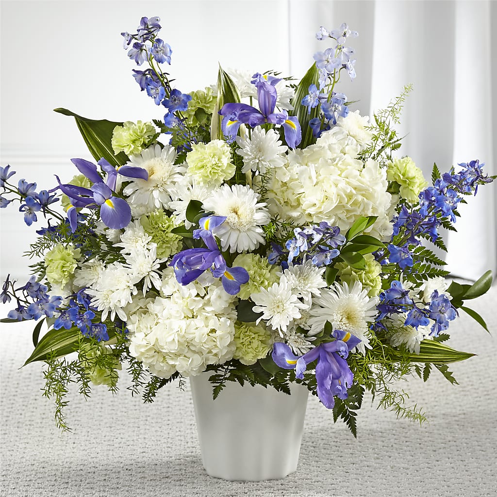 Soft Serenity Floor Basket – United Floral Svc Inc, Philadelphia PA