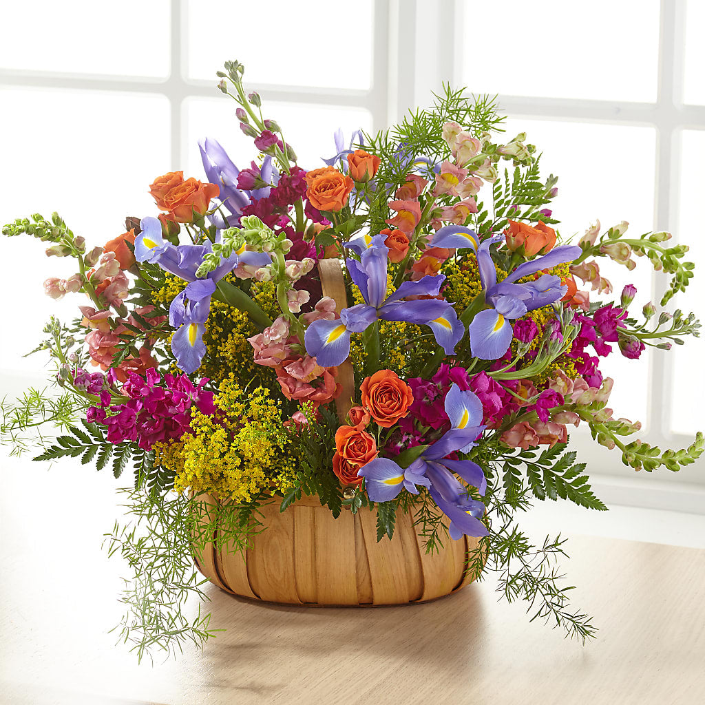 Garden of Life Basket – United Floral Svc Inc, Philadelphia PA