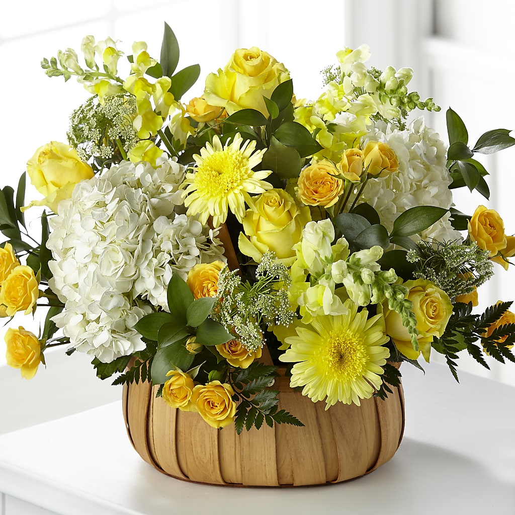 Rustic Remembrance Basket – United Floral Svc Inc, Philadelphia PA
