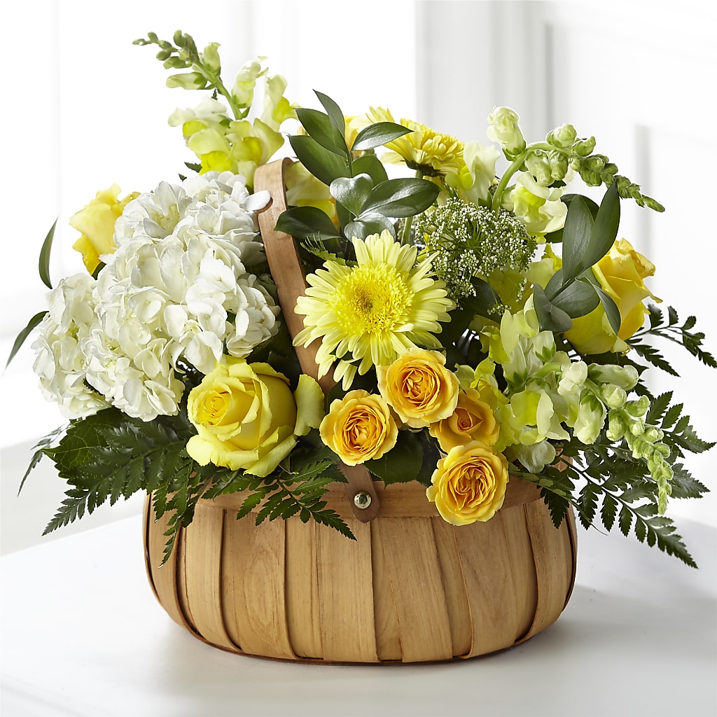 Rustic Remembrance Basket – United Floral Svc Inc, Philadelphia PA