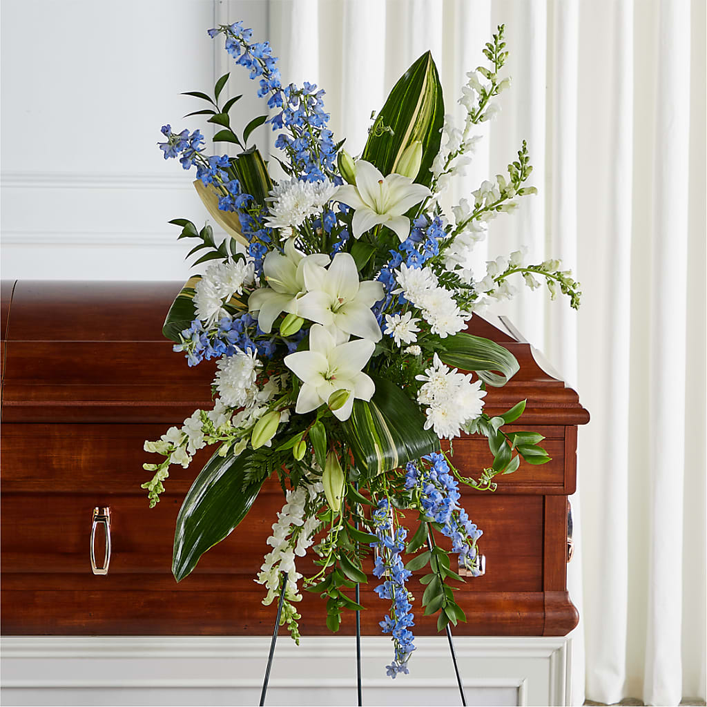 Eternal Impressions Standing Spray – United Floral Svc Inc, Philadelphia PA