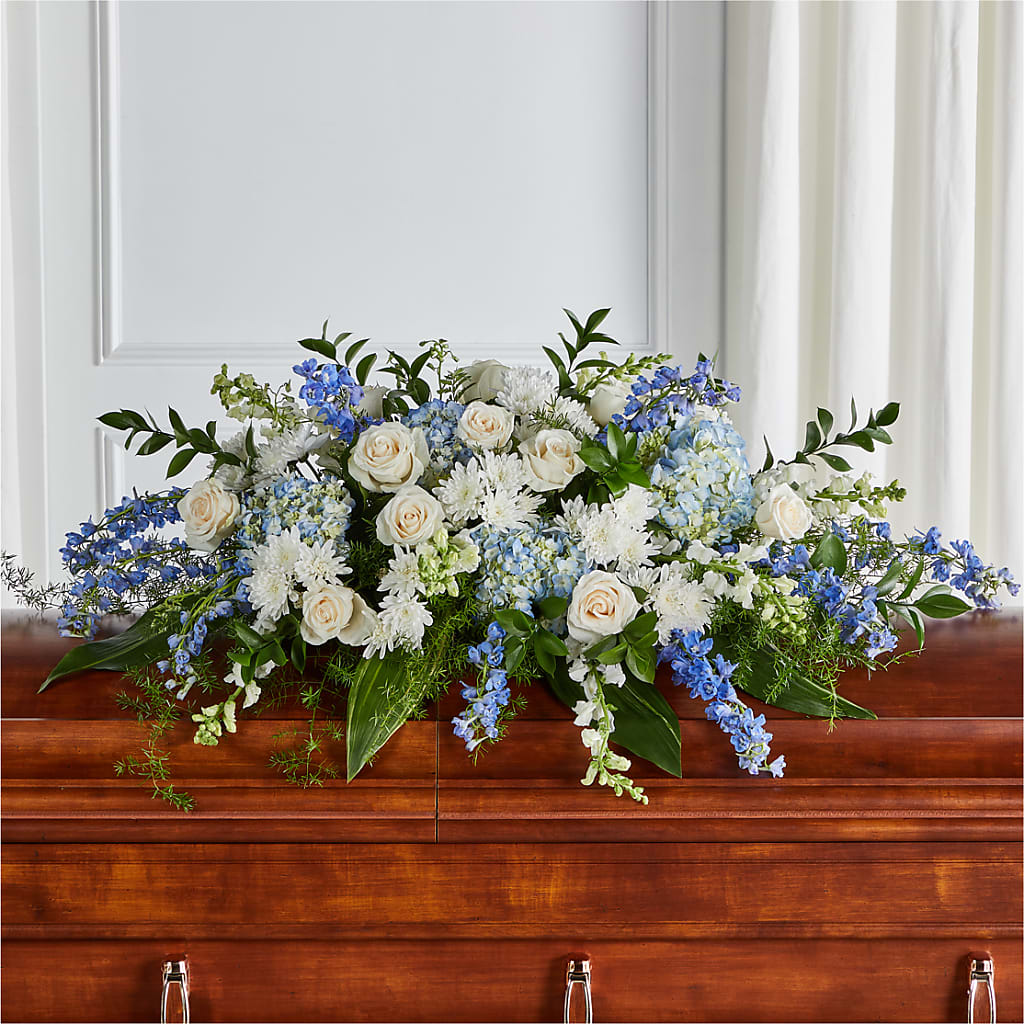 Timeless Essence Casket Spray – United Floral Svc Inc, Philadelphia PA