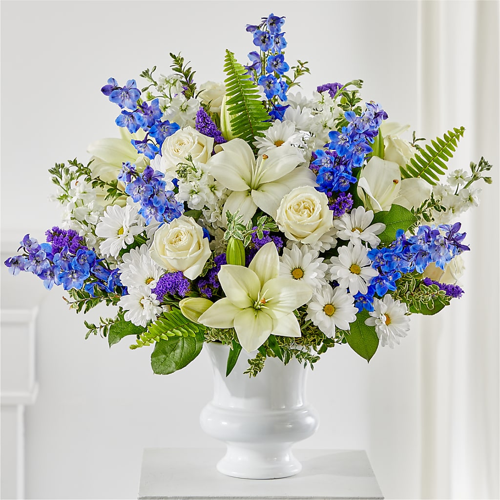 Expressions of Hope Urn Arrangement – United Floral Svc Inc, Philadelphia PA