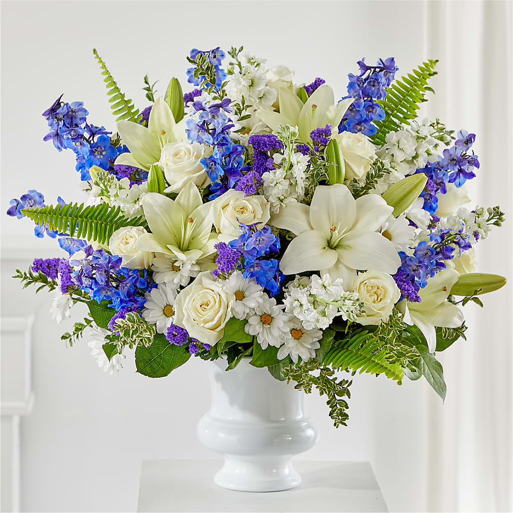 Expressions of Hope Urn Arrangement – United Floral Svc Inc, Philadelphia PA