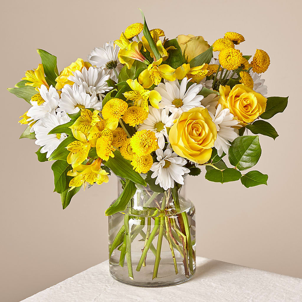 Sunny Sentiments Bouquet – United Floral Svc Inc, Philadelphia PA