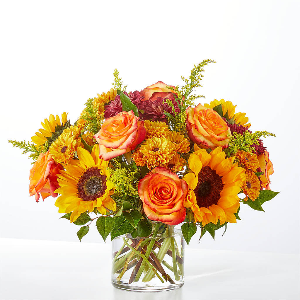 Flannel Scarf Bouquet – United Floral Svc Inc, Philadelphia PA