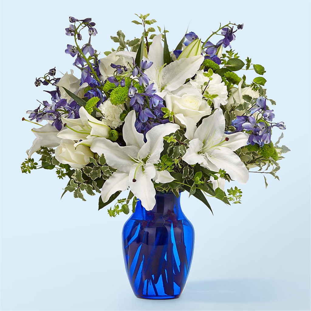 Santorini Bouquet – United Floral Svc Inc, Philadelphia PA