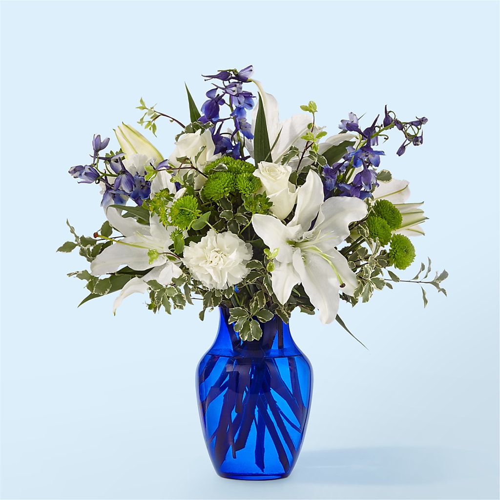 Santorini Bouquet – United Floral Svc Inc, Philadelphia PA