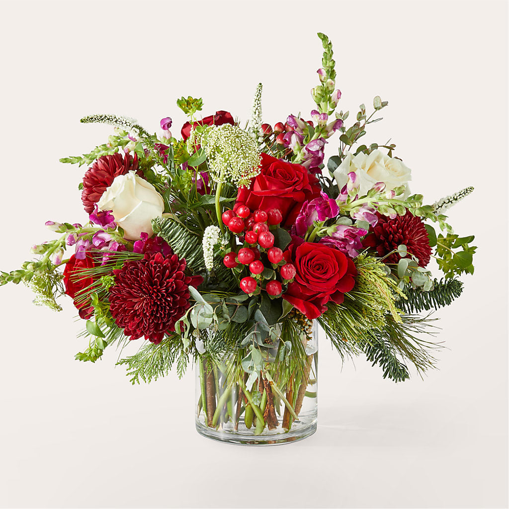 Cranberry Fizz Bouquet – United Floral Svc Inc, Philadelphia PA