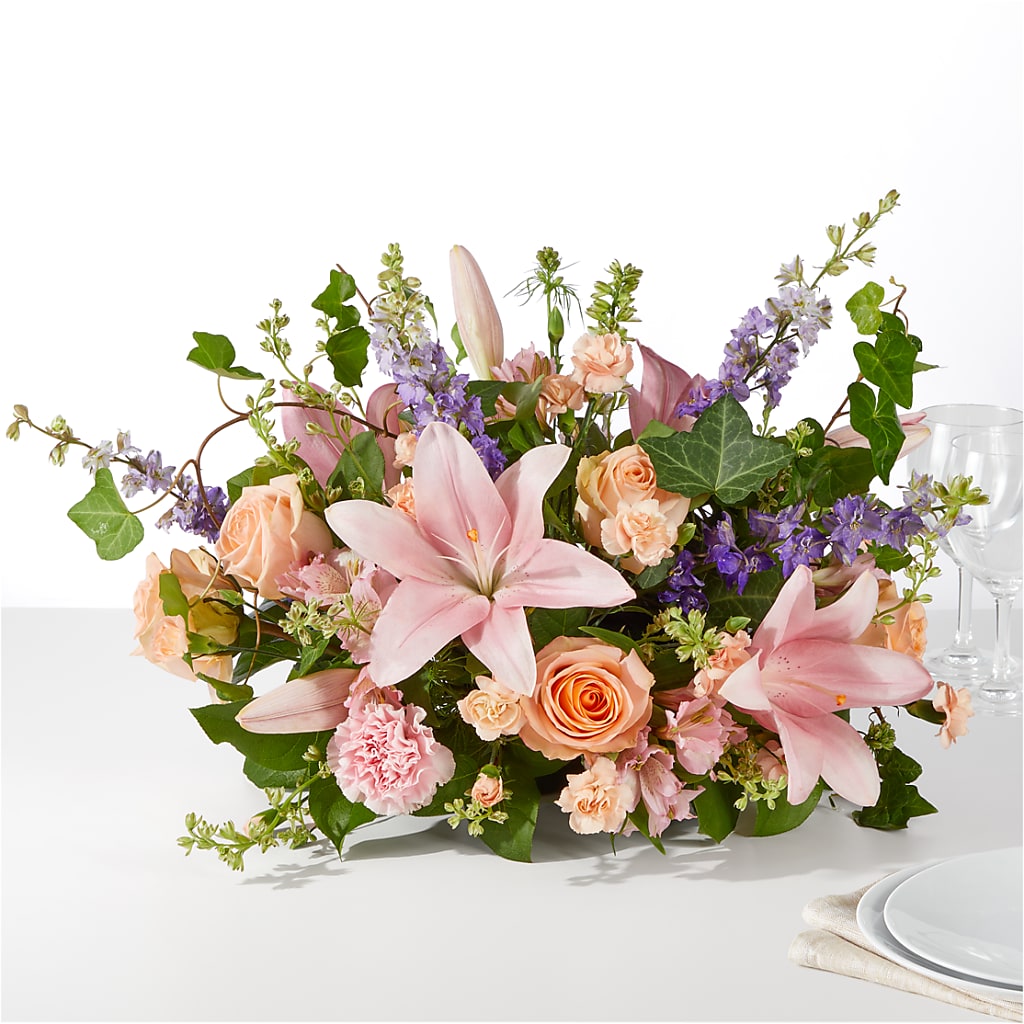 Blossom Time Centerpiece – United Floral Svc Inc, Philadelphia PA