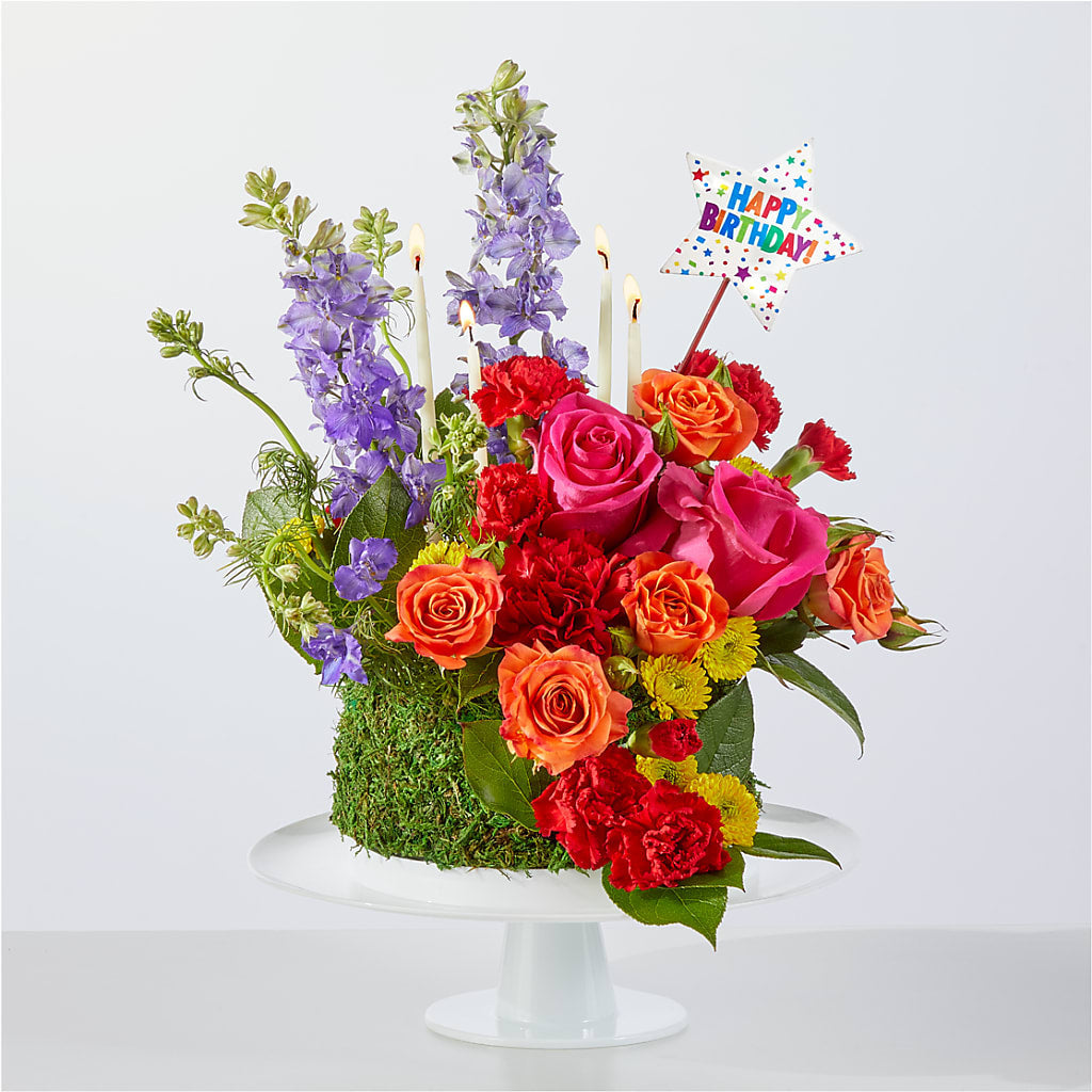 Best Year Yet Floral Cake – United Floral Svc Inc, Philadelphia PA