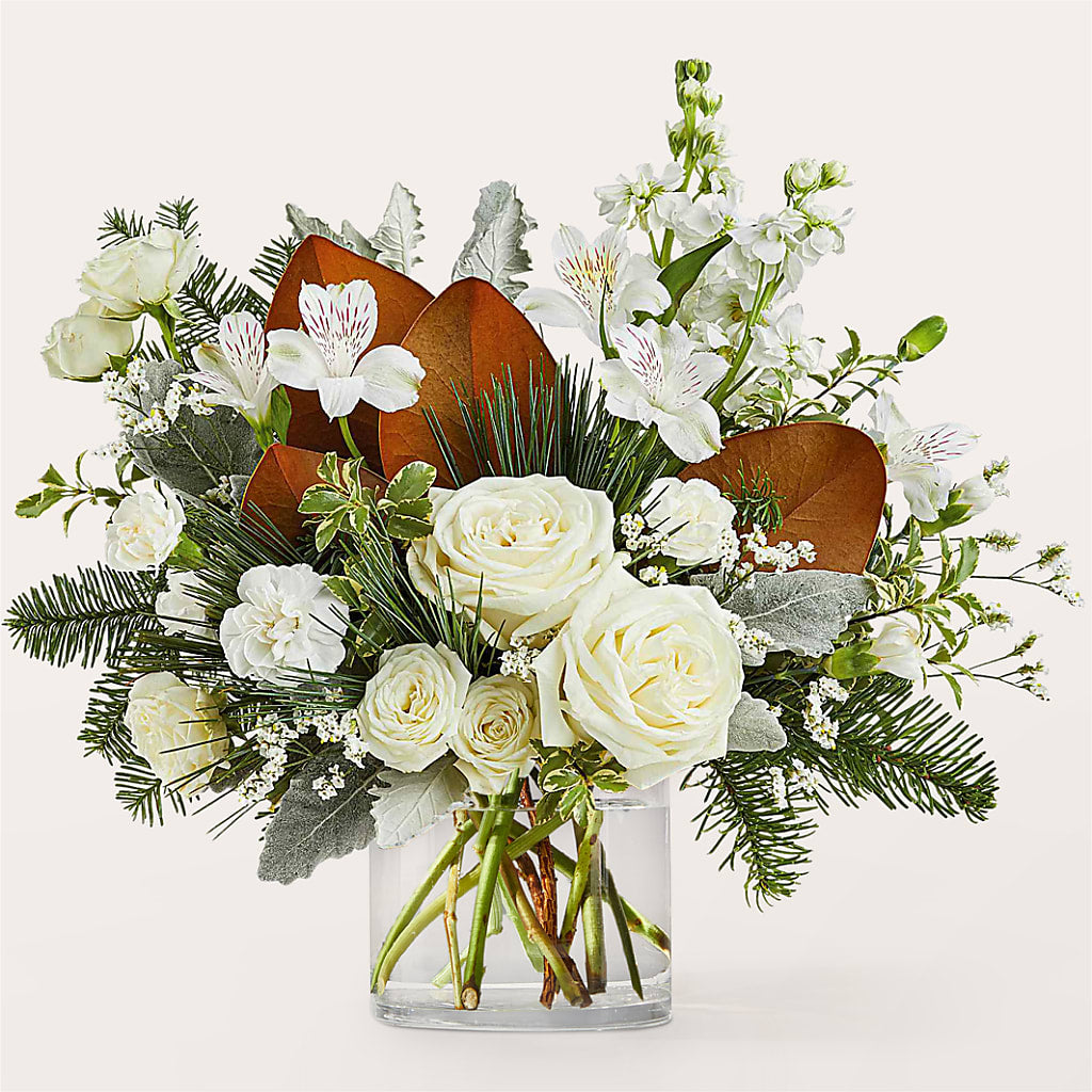 Fresh Snowfall Bouquet – United Floral Svc Inc, Philadelphia PA