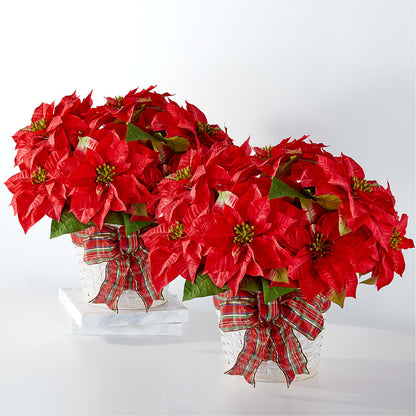 Happiest Holidays Poinsettia Bundle –  United Floral Svc Inc, Philadelphia PA