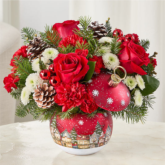 Christmas Carols Ornament –  United Floral Svc Inc, Philadelphia PA