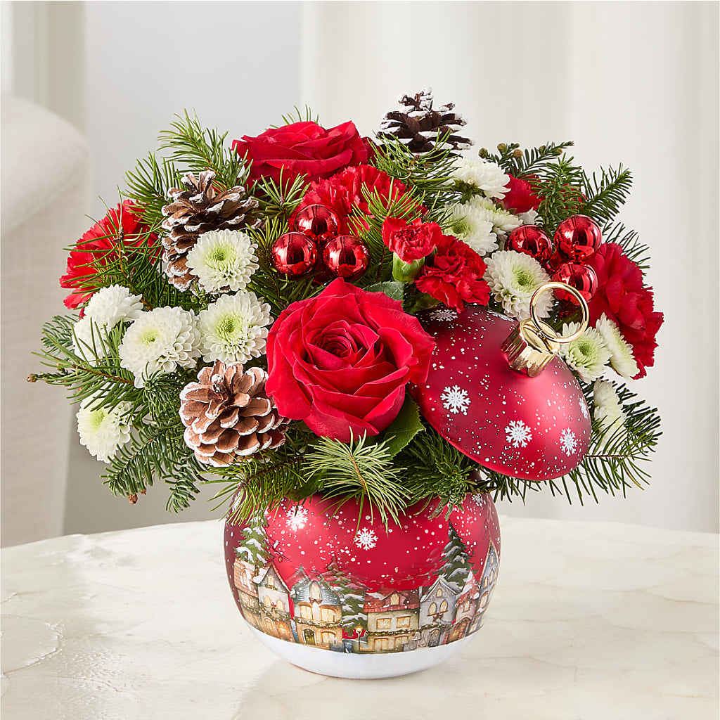 Christmas Carols Ornament –  United Floral Svc Inc, Philadelphia PA