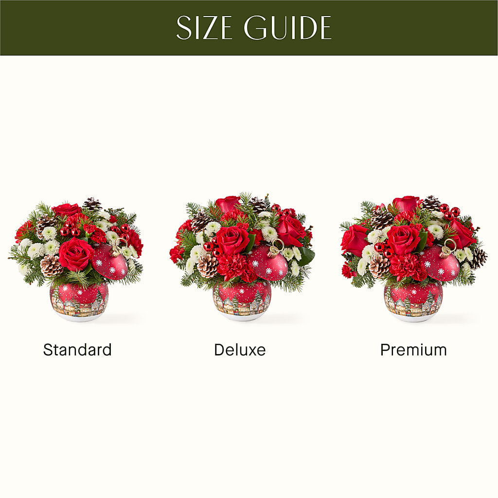 Christmas Carols Ornament –  United Floral Svc Inc, Philadelphia PA