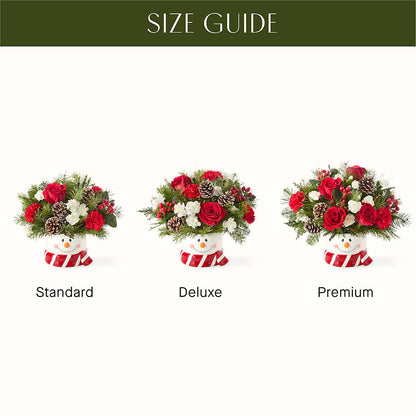 Jolly Snowman Bouquet –  United Floral Svc Inc, Philadelphia PA