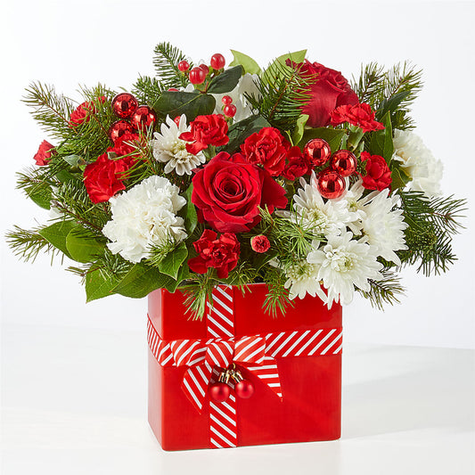 Presents Under the Tree Bouquet –  United Floral Svc Inc, Philadelphia PA