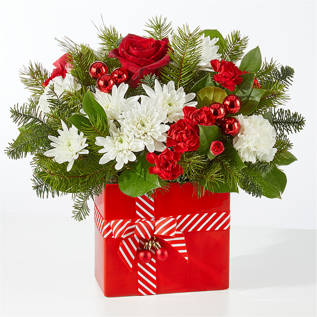 Presents Under the Tree Bouquet –  United Floral Svc Inc, Philadelphia PA