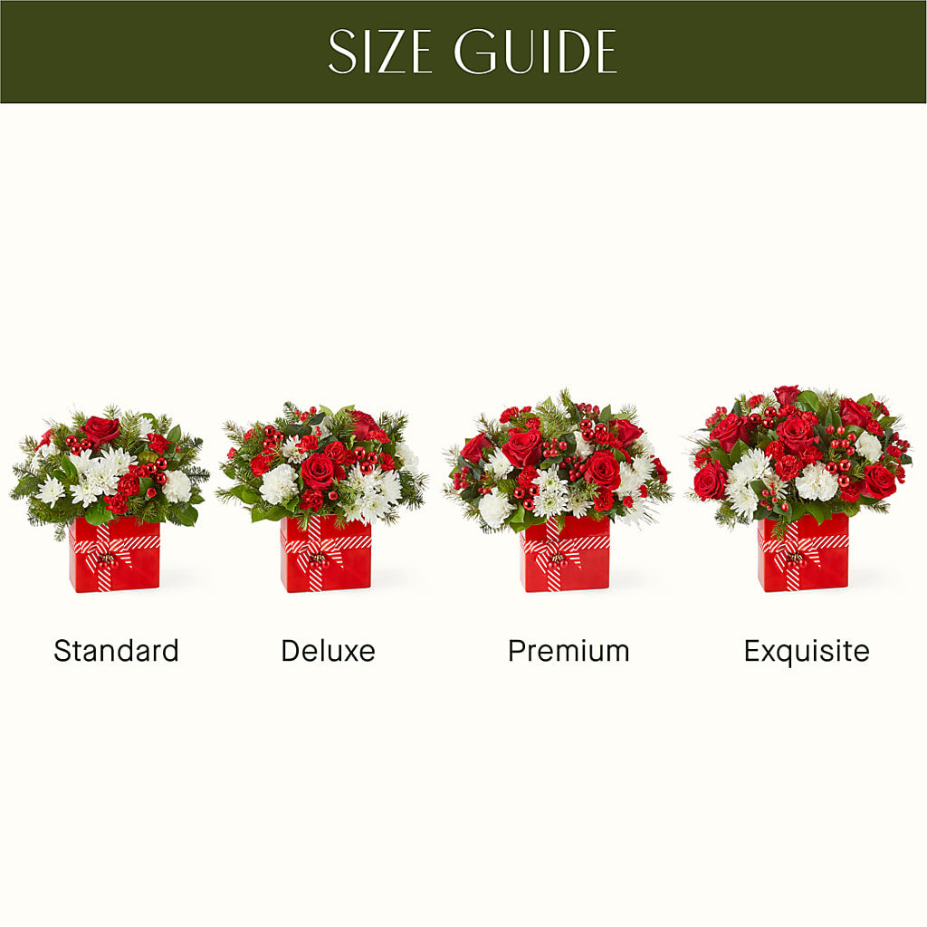 Presents Under the Tree Bouquet –  United Floral Svc Inc, Philadelphia PA